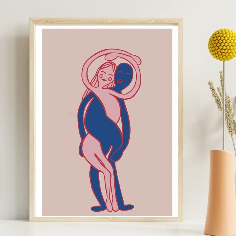 Plakat: Dansen Pink (2)