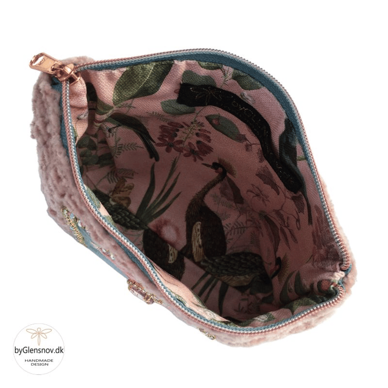 Kosmetiktaske - Flamingo billede 2
