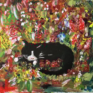 King i blomst, 30x30 – produktbillede