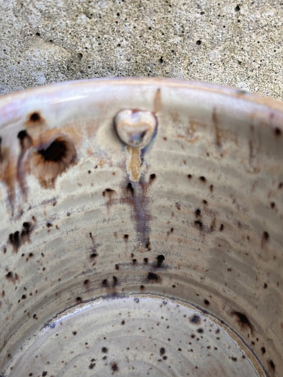 Konkylie krus. 350 ml. H: 8,5 cm billede 4