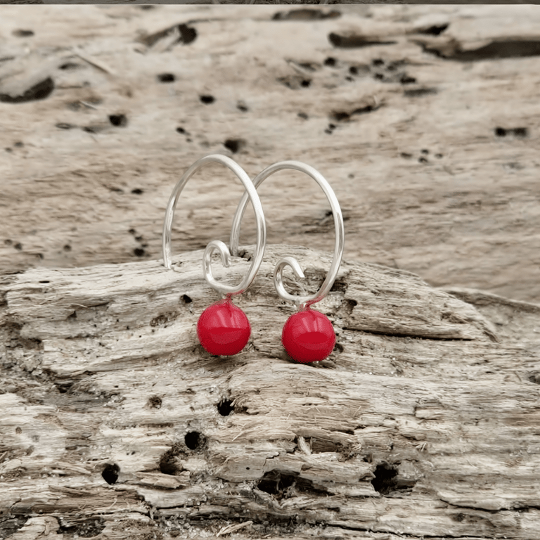 Snabel ørekroge med koral