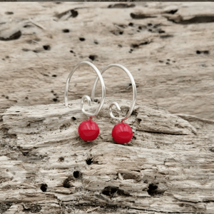 Snabel ørekroge med koral – produktbillede