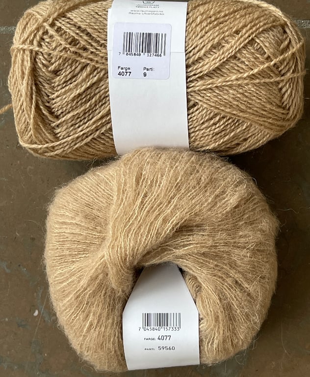 Kit: Bukser/Shorts strikket i Finuld  billede 10