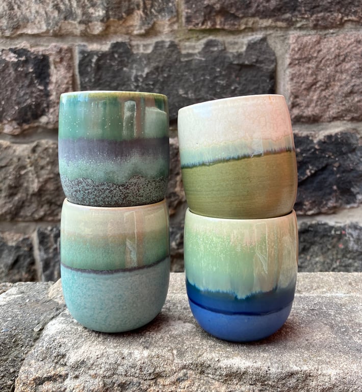 Hånddrejet kop billede 4