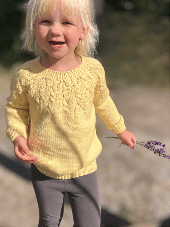 Aoraki Sweater Kids - Strikkeopskrift PDF Dansk billede 5