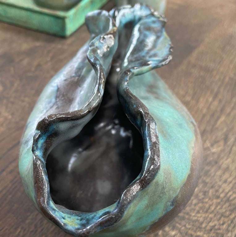 Skulpturel vase billede 2