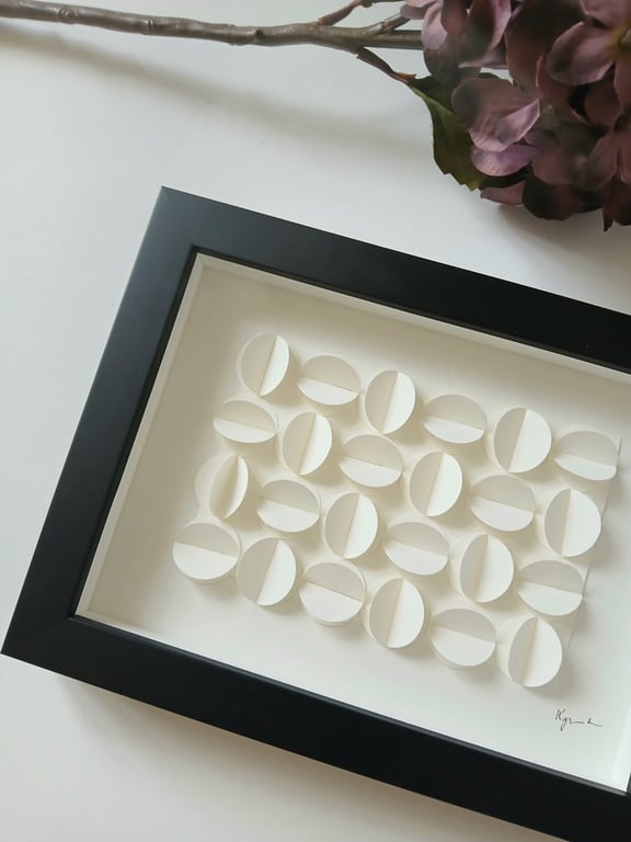 A5, relief, indrammet  billede 4