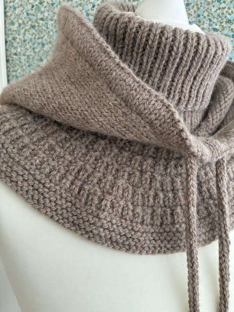 Digital opskrift: Add-on-Hood (Tilsat hætte - voksen) billede 2