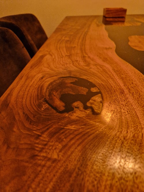 Rivertable - epoxy/amrk. valnød (4)
