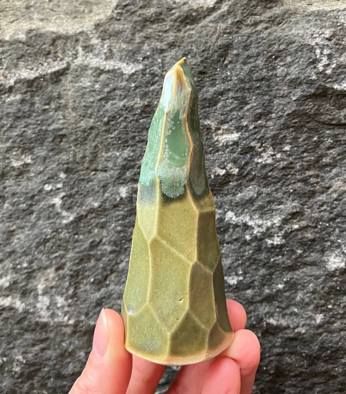 Facetskåret unika juletræ billede 4