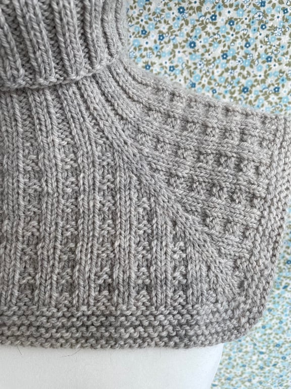 Digital opskrift: Herrelækker halsedisse STRUKTUR (voksen - unisex) billede 4