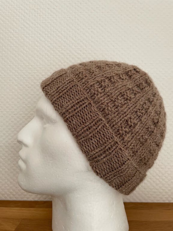 Digital opskrift: Herrelækker Hue STRUKTUR  (voksen - unisex) billede 6