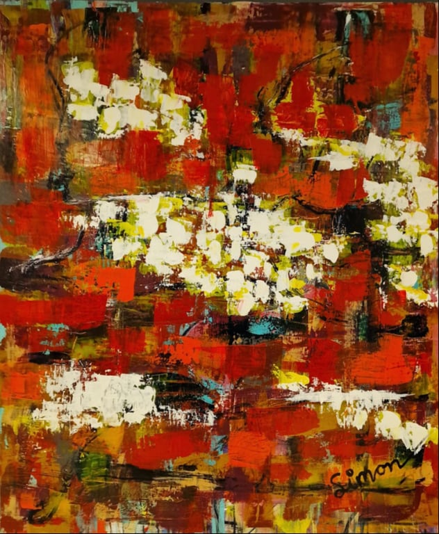 #1183 Maleri 100X120cm