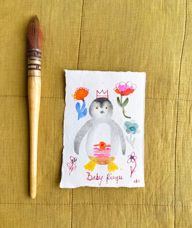 Den lille pingvinfamilie - kollektion billede 3