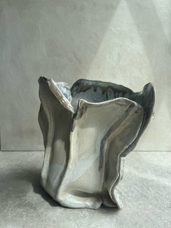 Muslinge vase  billede 3