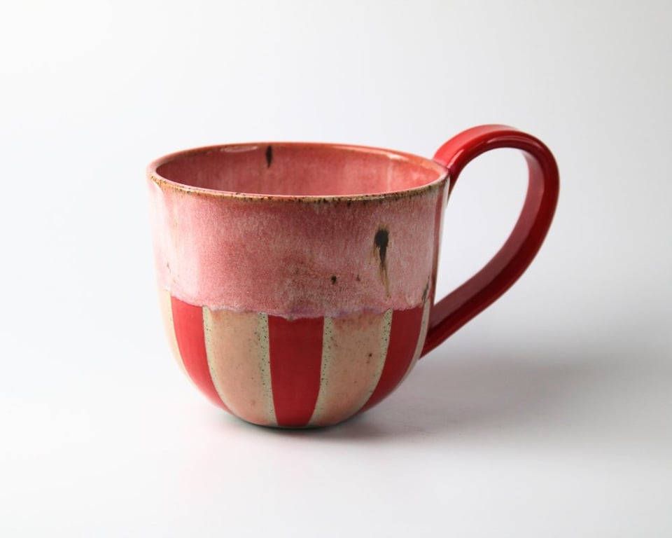 Tivoli kop - Rød og lyserød