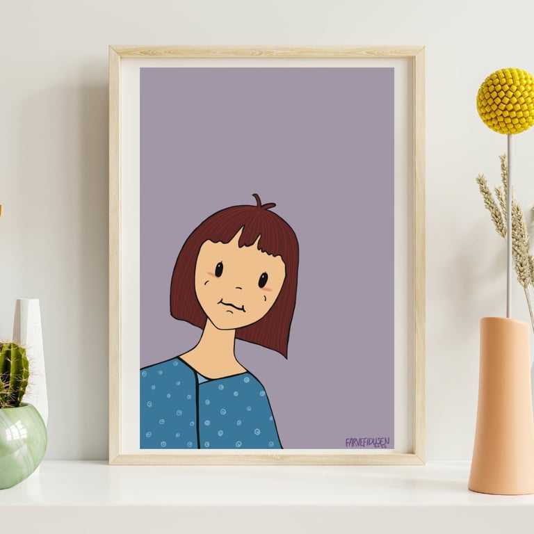 Plakat: Pigen Lavendel (2)