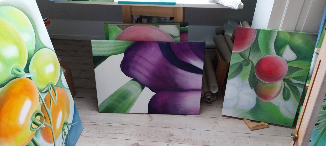 Se mig © 50x70cm billede 3