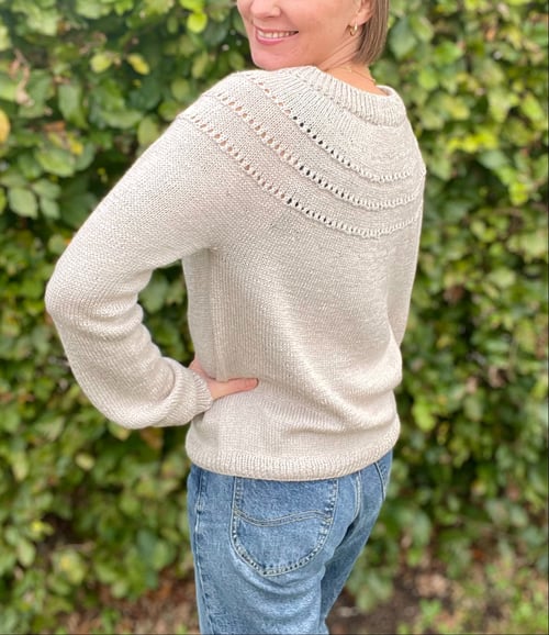 Lærke Sweater strikkeopskrift (2)