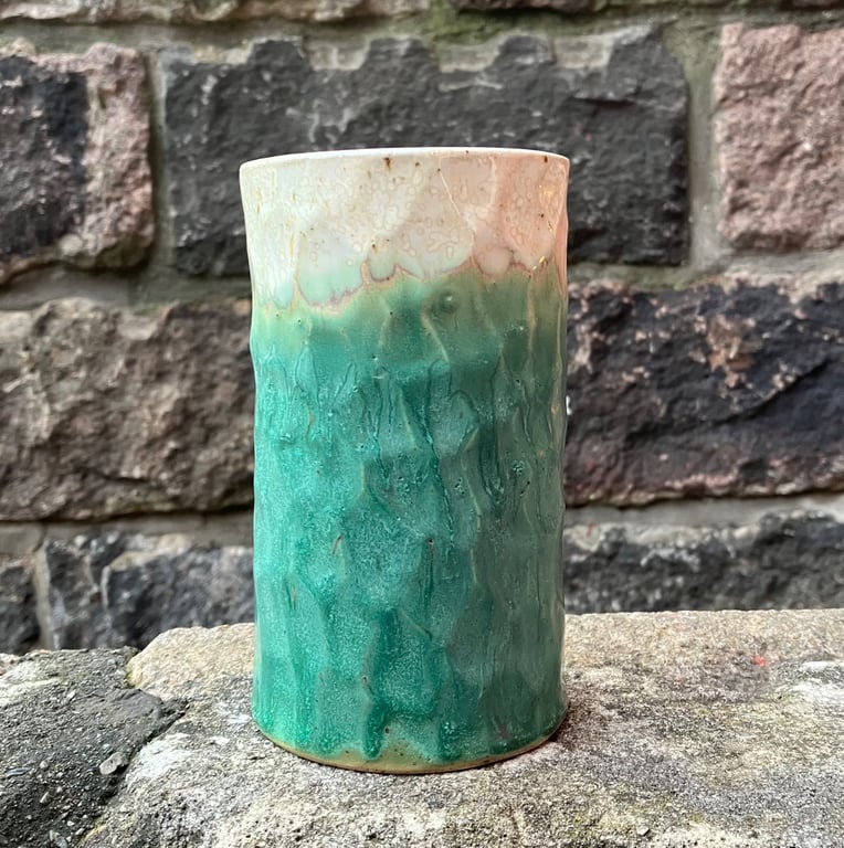Vase, facetskåret  billede 3