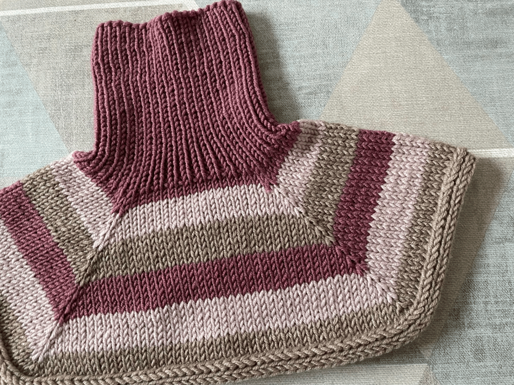 Digital opskrift: Annas Decemberkrave (baby/barn) billede 2