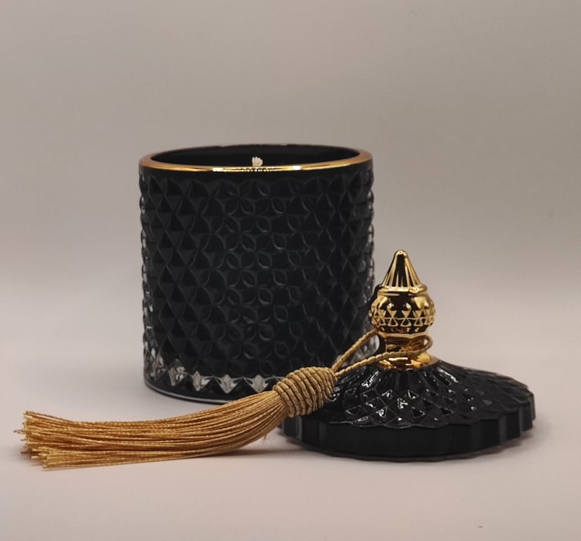 Sojavokslys Black amber 