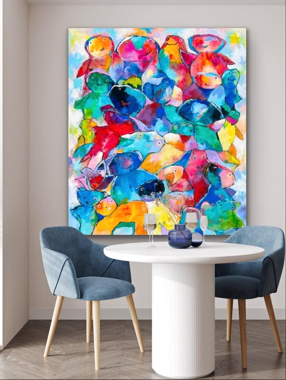 120cm x 140cm billede 3