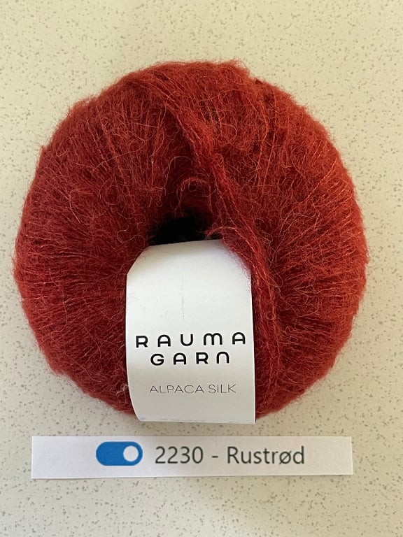 Garn: Alpaca Silk garn ngl. á 25 g (10)