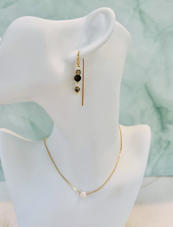 øreringe “Be earth” billede 2