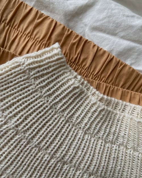 Kit: Anker Tee i Elise garn PetiteKnit (inkl. trykt opskrift) (3)