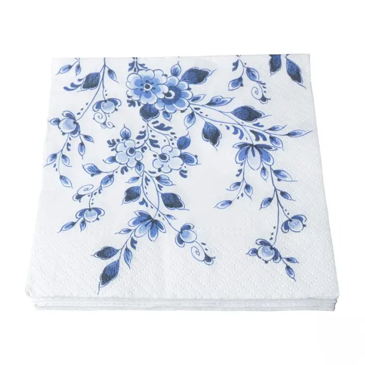 Servietter Blomster billede 3