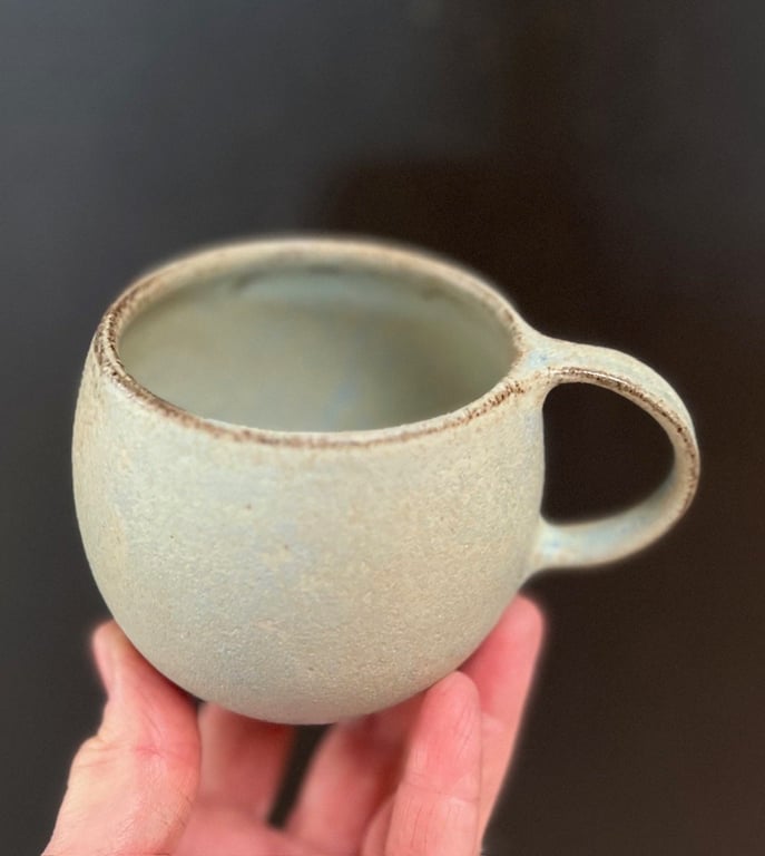 Kop m. hank (S) - dueblå 