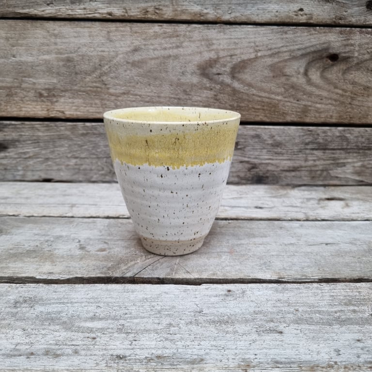 V kop "SOLSIKKE" glasur