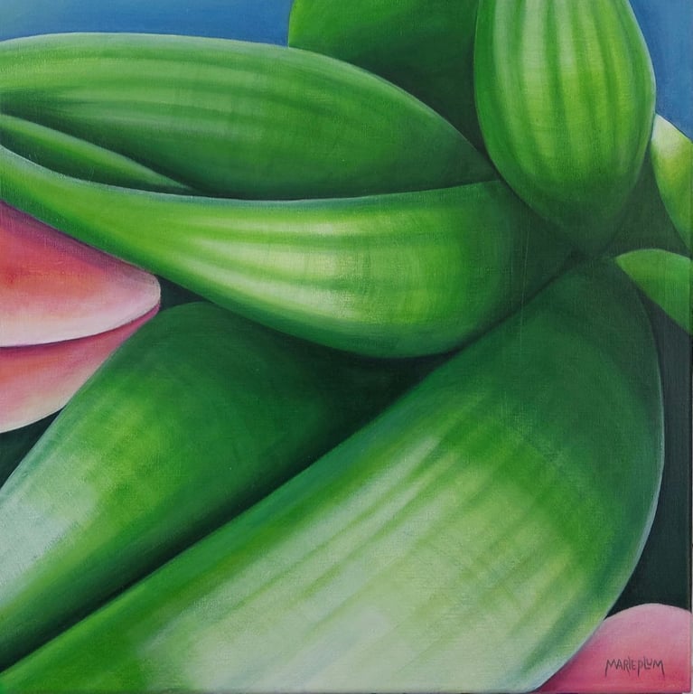  Vil du dele ud af din visdom © 50x50cm