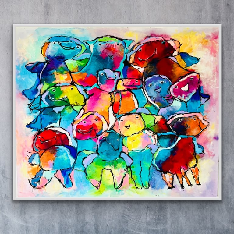 90cm x 120cm billede 2