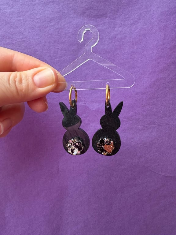 #6 Bunny-bunny i creol (Sort/guld)