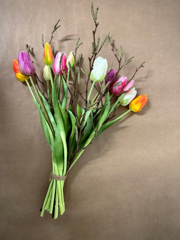 Tivoli tulipaner med birkegrene  billede 6