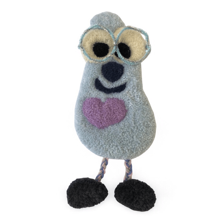 Tuftet vægophæng i uld – Håndlavet til børneværelset  billede 4