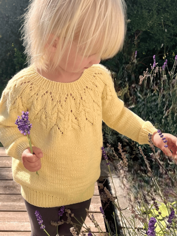 Aoraki Sweater Kids - Strikkeopskrift PDF Dansk