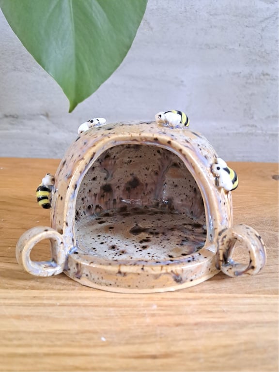 Fugle foderbræt med bier - til at hænge op billede 4