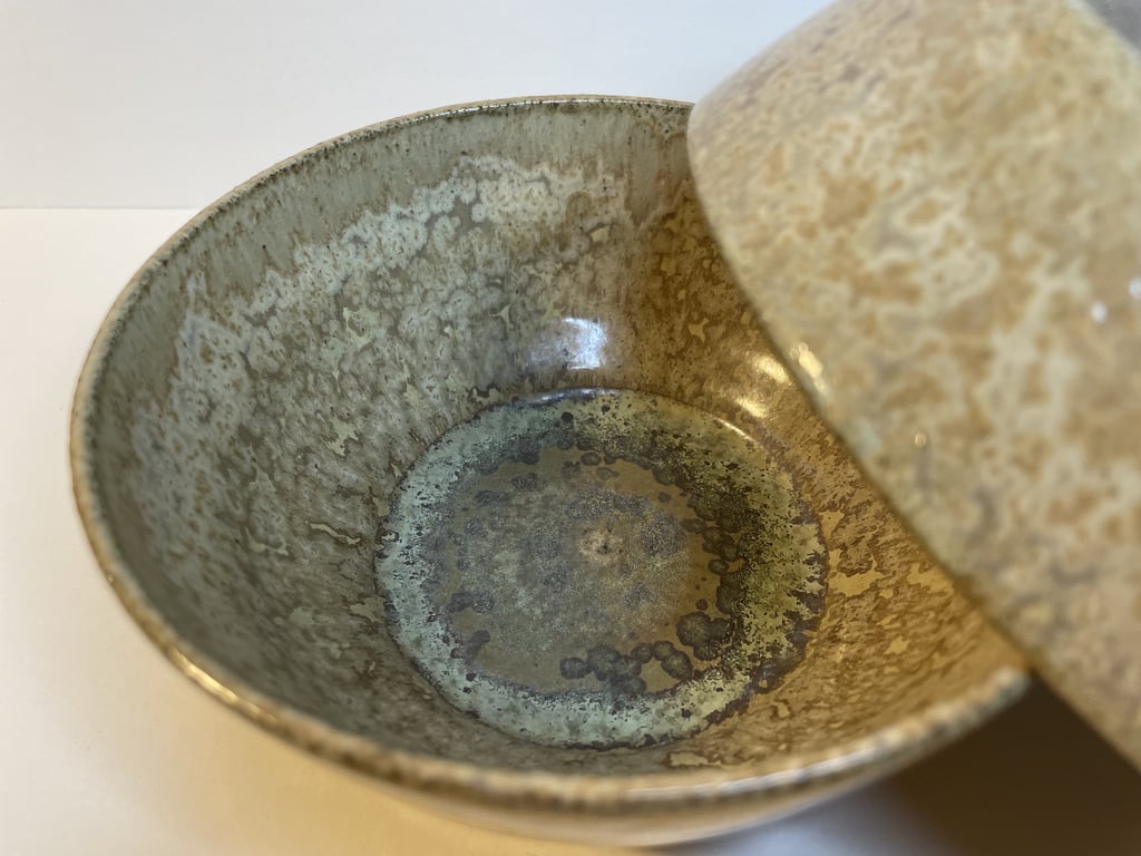 Agatgrøn skål billede 3