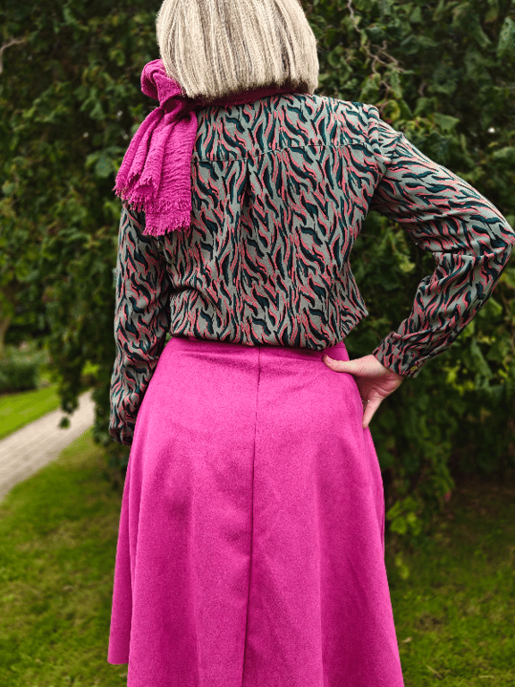 Sarah Nederdel Fushia  billede 3