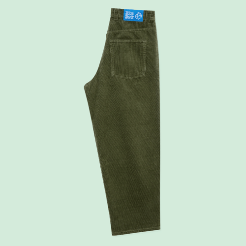 Polar Skate Co., Big Boy Pants, Cord Uniform Green (3)