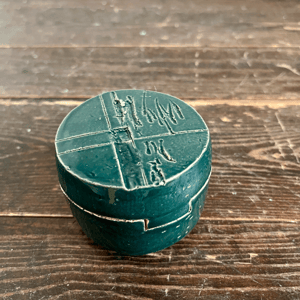 Skrin - petrolblå – produktbillede
