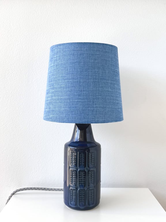 Upcycled vintage bordlampe - Søholm Keramik