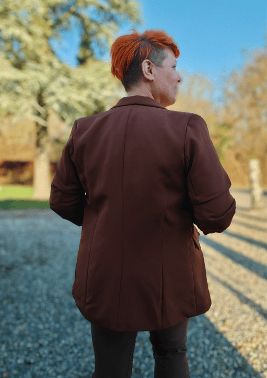Ellie Blazer Brun billede 2