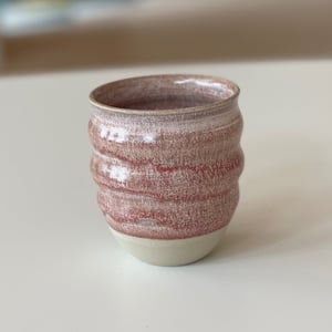 Kop, Cortado - spiral, rødmeleret – produktbillede