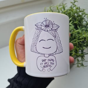 Krus: det bliver et nej tak herfra Gul – produktbillede