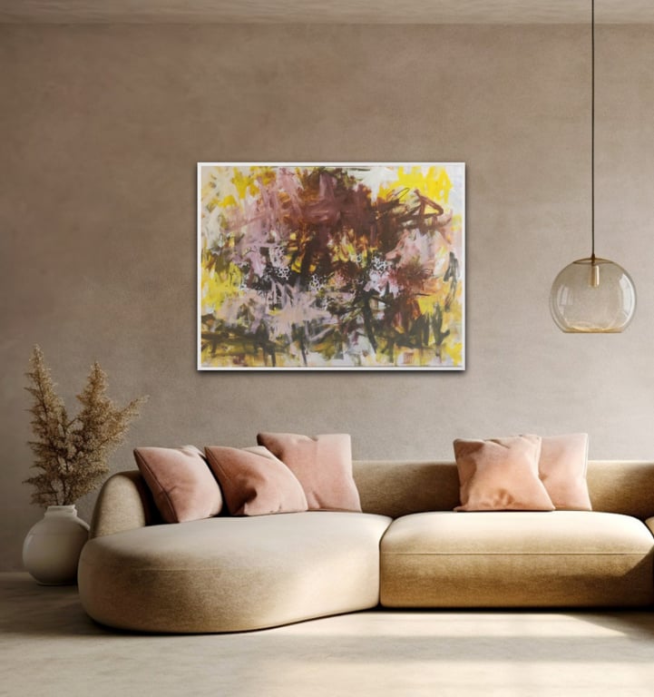 Touch Of Breeze (100x120) billede 2