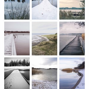 Fotoplaket - Viborg badesteder – produktbillede